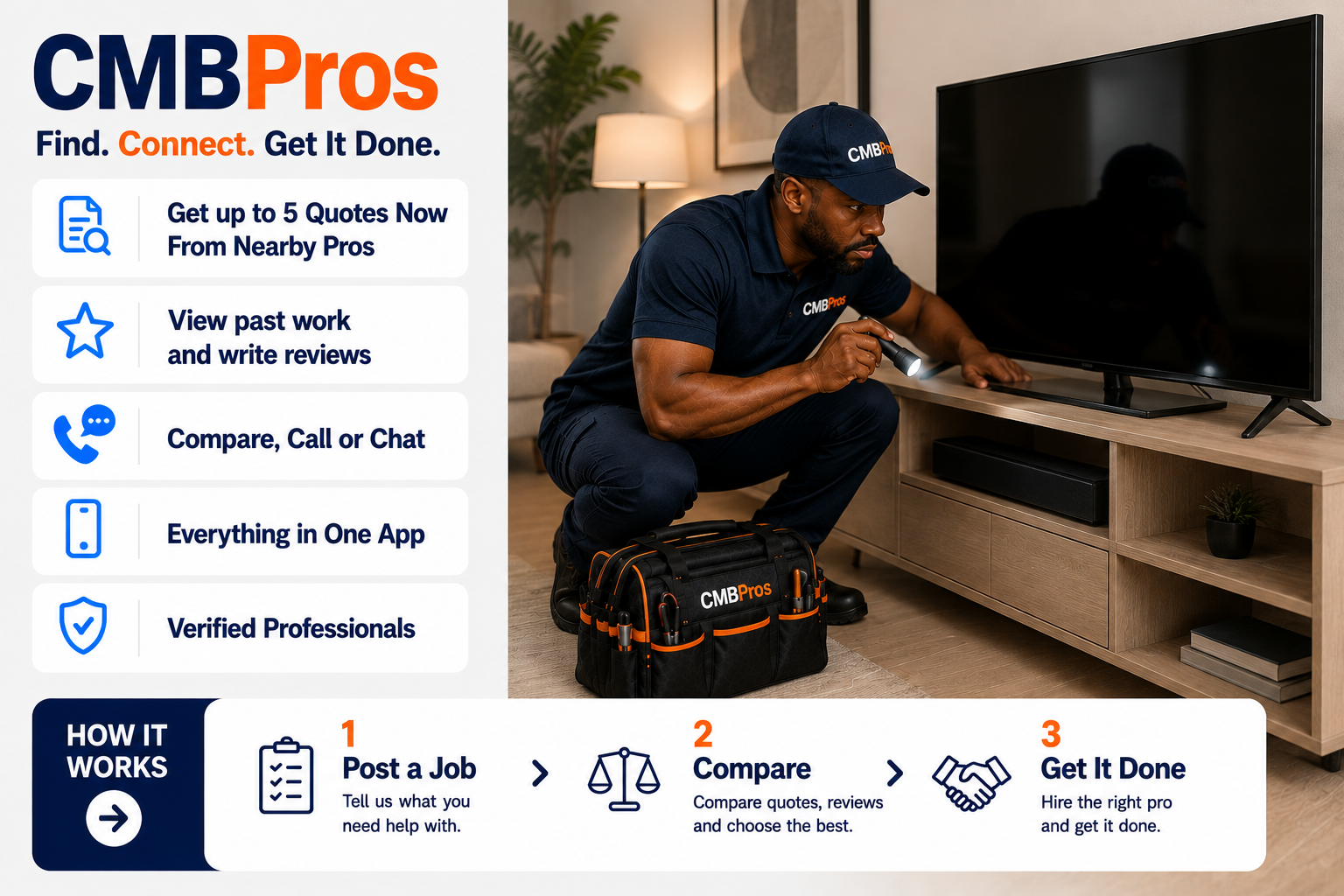 TV repair technician in Lusaka