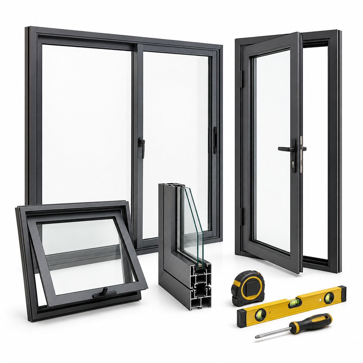 Aluminium Door Installation
